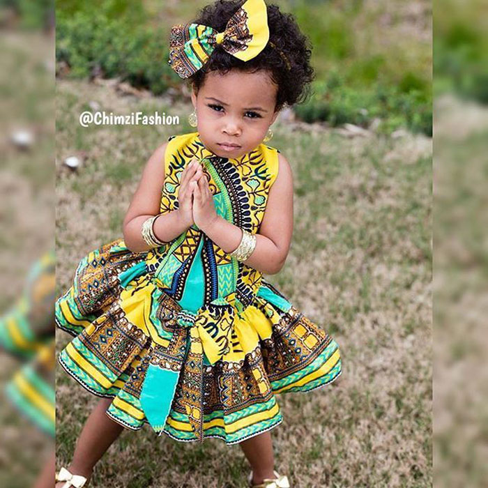 Ankara styles for baby 2025 girl 2018
